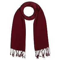 Classic Viscose Solid Stole for Women-thumb1