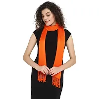 Classic Viscose Solid Stole for Women-thumb1