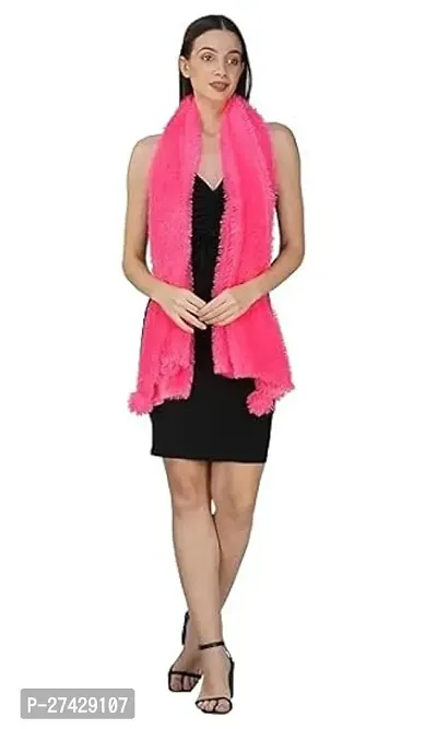 Classic Viscose Solid Stole for Women