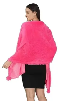 Classic Viscose Solid Stole for Women-thumb4