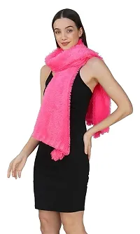 Classic Viscose Solid Stole for Women-thumb3