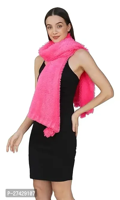Classic Viscose Solid Stole for Women-thumb4