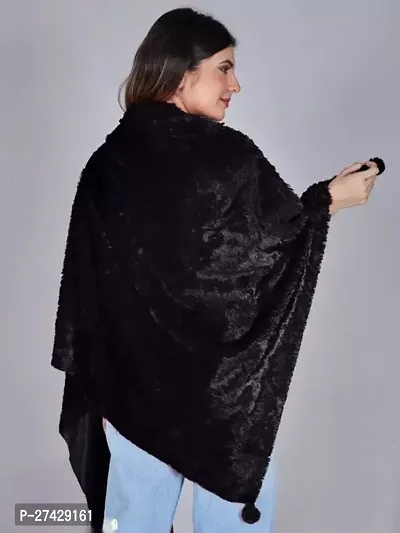 Classic Wool Solid Stole for Women-thumb3