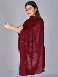 Classic Viscose Solid Stole for Women-thumb3