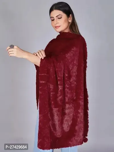 Classic Viscose Solid Stole for Women-thumb4