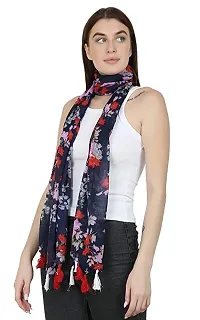 Classic Viscose Printed Scarf Stole For Women Set Of 3-thumb1