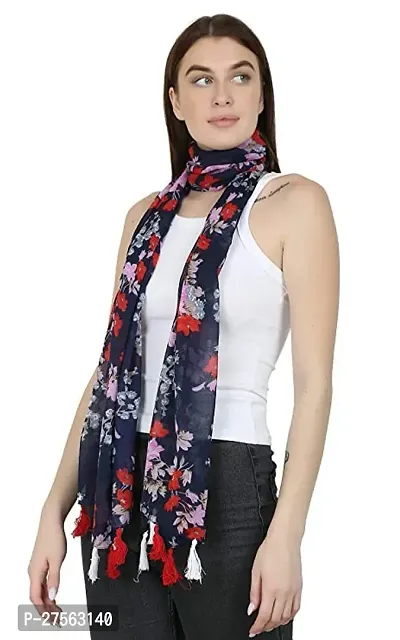 Classic Viscose Printed Scarf Stole For Women Set Of 3-thumb2