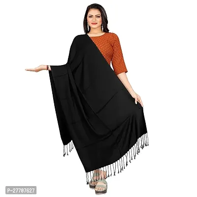 Classic Viscose Solid Stoles for Women