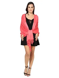 Classic Viscose Solid Stoles for Women-thumb4