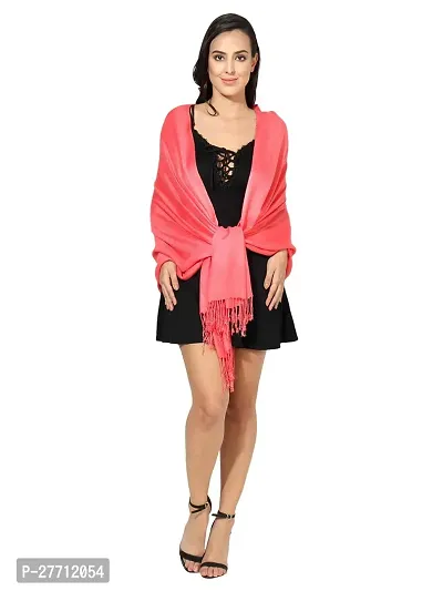 Classic Viscose Solid Stoles for Women-thumb5