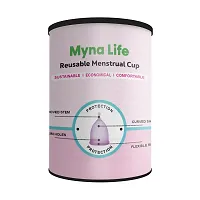 Myna Life Reusable Menstrual Cup For Women 25Ml Sanitary Needs Menstrual Cups-thumb3