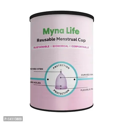 Myna Life Reusable Menstrual Cup For Women 25Ml Sanitary Needs Menstrual Cups-thumb4