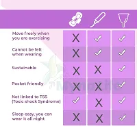Myna Life Reusable Menstrual Cup For Women 25Ml Sanitary Needs Menstrual Cups-thumb1