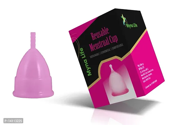 MYNA LIFE Reusable Menstrual Cup for Women-thumb2