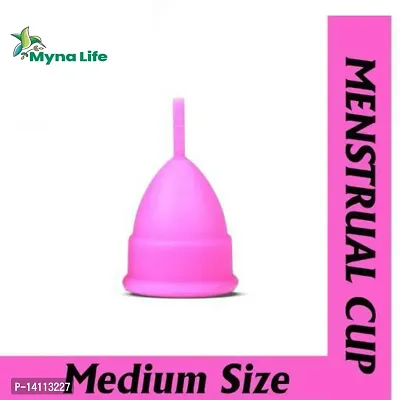 MYNA LIFE Reusable Menstrual Cup for Women