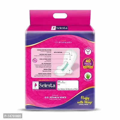 Selesta jumbo sanitary pads(XXXL) 40 PAD-thumb3