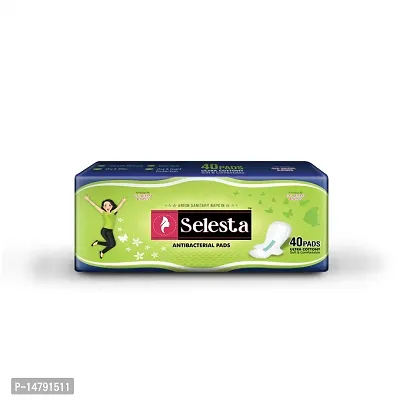 Selesta Antibacterial Sanitary Pads (Pack of 40) XXL