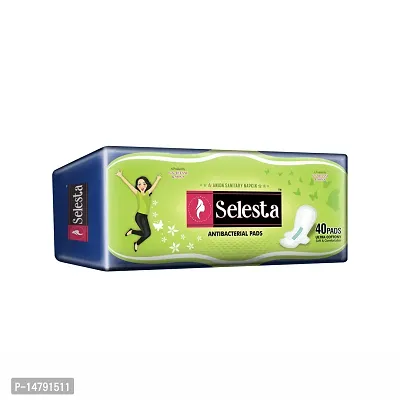 Selesta Antibacterial Sanitary Pads (Pack of 40) XXL-thumb4