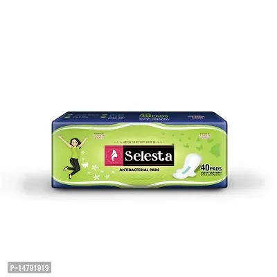 Selesta Antibacterial Sanitary Pads (Pack of 80) XXL-thumb5