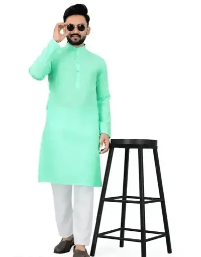 Best Selling Cotton Blend Kurtas For Men 