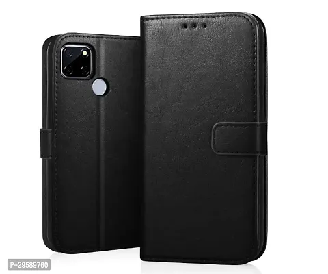 Realme C12 / Realme Narzo 20 / Narzo 30A / Realme C25 Flip Cover Magnetic Leather Wallet Case Shockproof TPU for Realme C12 / Realme Narzo 20 / Narzo 30A / Realme C25