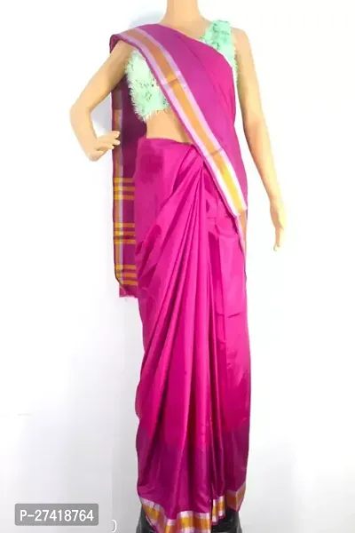 Fancy Art Silk Saree With Blouse Piece For Women