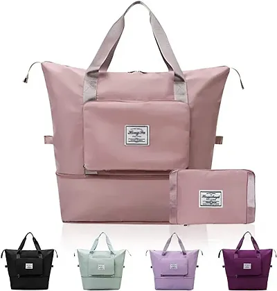 Portable Folding Travel Bag, Shopping Bag, Office Bag and Storage Bag | Multipurpose Expandable Handbags