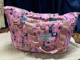 Stylish Pink Fabric Handbags For Women-thumb3