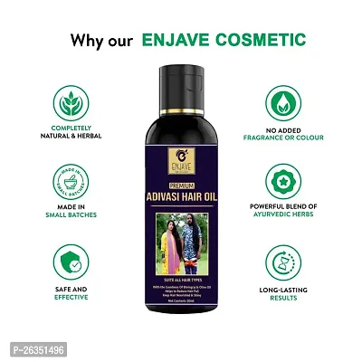 Enjave Adivasi Hair Oil For Hair Growth  Hairfall (50 ml) (Pack Of 1) | Hair Oil For Hair Growth| Hair Oil For Hairfall | Hair Oil For Dandruff Control|-thumb4