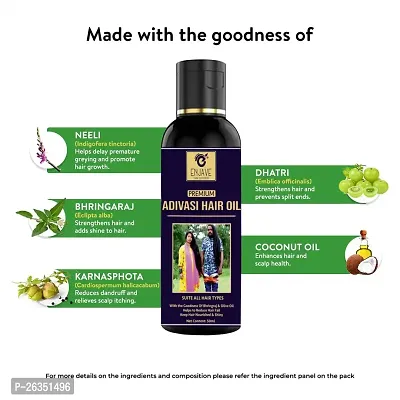 Enjave Adivasi Hair Oil For Hair Growth  Hairfall (50 ml) (Pack Of 1) | Hair Oil For Hair Growth| Hair Oil For Hairfall | Hair Oil For Dandruff Control|-thumb3
