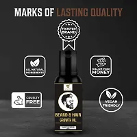 ENJAVE Beard Hair Growth oil- best beard oil for mens,beard growth oil,patchy beard growth,dadhi oil,beard oil for men,beard oil for men growth for black men, beard oil for men growth Pack of 1-thumb1