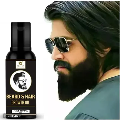 ENJAVE Beard Hair Growth oil- best beard oil for mens,beard growth oil,patchy beard growth,dadhi oil,beard oil for men,beard oil for men growth for black men, beard oil for men growth Pack of 1-thumb0
