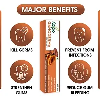 Kaipo Ganoderma Toothpaste - Fresh breath, Anti-Bacterial, Super Clean Teeth, Makes Teeth and Gums Healthier : 100gms : Pack of 2-thumb1