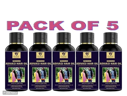 Enjave Hair Care Maha Adivasi Hair Oil  50ml Pack of 5