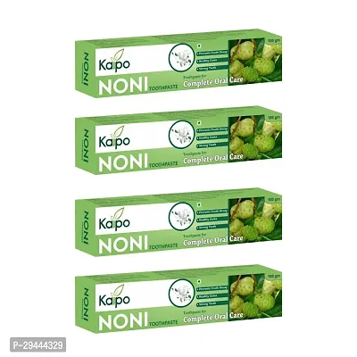 Kaipo Noni Toothpaste - Toothpaste for Complete Oral Care : 100gms : Pack of 4-thumb0