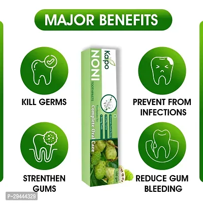 Kaipo Noni Toothpaste - Toothpaste for Complete Oral Care : 100gms : Pack of 4-thumb4