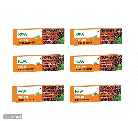 Herbal Clove Mint Toothpaste 100gm Pack of 6