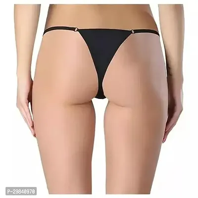 Trendy Cotton Multicoloured Thong Panty For Women Pack of 6-thumb4