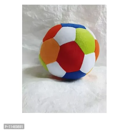 Beautiful Multicoloured Fabric Soft Ball Toy For Baby And Kids Pack of 1