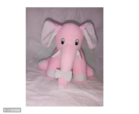 Beautiful Pink Cotton Elephant Toy For Baby And Kids Pack of 1