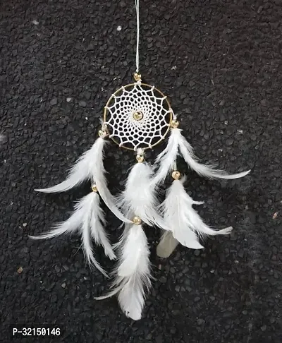 Beautiful Feather Dream Catcher Wall Hanging-thumb0