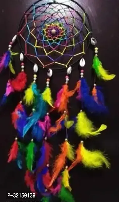 Beautiful Feather Dream Catcher Wall Hanging-thumb0