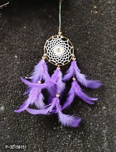 Beautiful Feather Dream Catcher Wall Hanging-thumb0