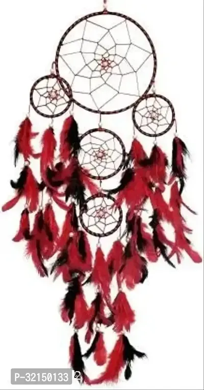 Beautiful Feather Dream Catcher Wall Hanging-thumb0