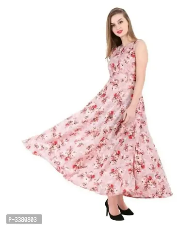 Crepe Dress For Women's-thumb0