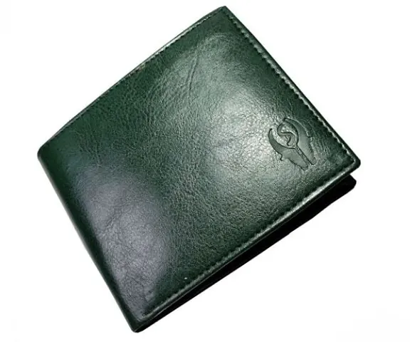 Premium Artificial Leather Two Fold Wallet For Men