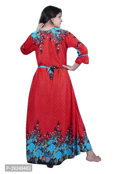 Nighty For Women Nightdress Maxi Ladies Nighty-thumb2