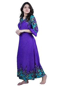 Nighty For Women Nightdress Maxi Ladies Nighty-thumb2