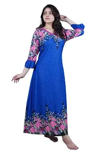 Nighty For Women Nightdress Maxi Ladies Nighty-thumb2