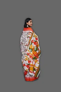 Beautiful Cotton Saree With Blouse Piece For Women-thumb3